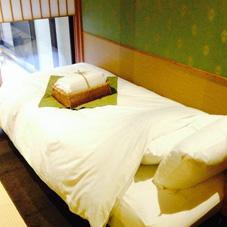 Sofa-bed (an extra bed) in “Moegi”