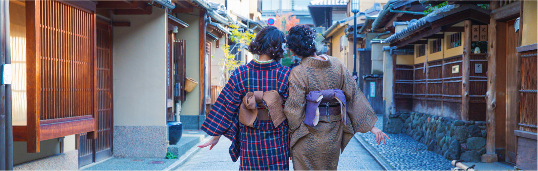 レンタル着物で非日常の時間を楽しむ