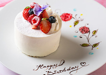 記念日のケーキ